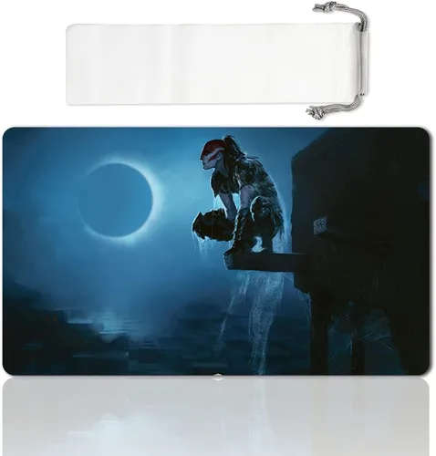 Miniatura 26 de Juego de Mesa MTG Alfombrilla de Juego Tamaño 60X35 cm CCG Compatible para MTG CCG RPG Juego de Cartas Coleccionables (JACE-The-Mind-Sculptor)