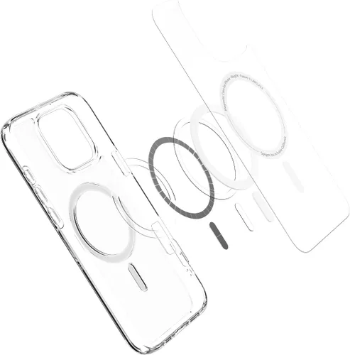 Miniatura 235 de Spigen Funda para iPhone 13 Mini, ultra híbrida MagFit [antiamarilleo] [compatible con Magsafe] - Transparente