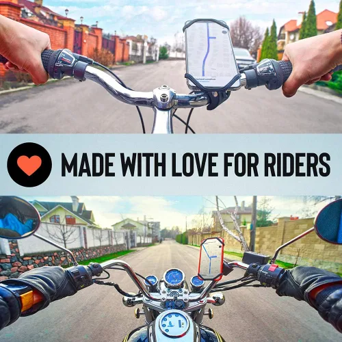Miniatura 6 de Soporte de teléfono para bicicleta y motocicleta actualizado 2025: el soporte de teléfono de bicicleta más seguro y confiable para iPhone, Samsung