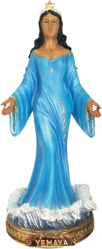 Escultura de Santo Orisha Yemaya Estatua de Orisha Yemaya (16 pulgadas)