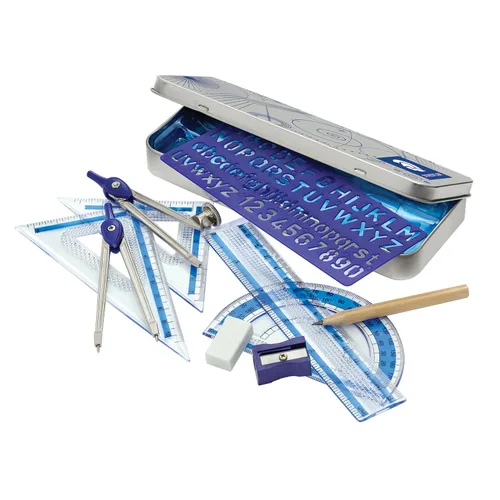 Miniatura 4 de Staedtler paquete de herramientas de dibujo para matemática (557 10 BN 02)