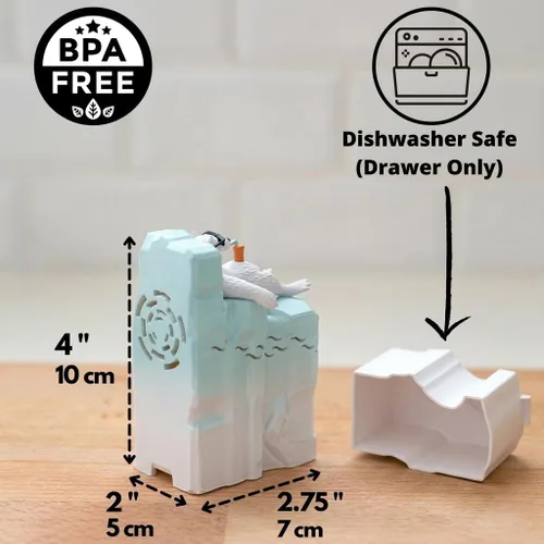 Miniatura 4 de Xforto Joe Snow - Desodorizador para nevera, absorbente de olores de bicarbonato de sodio, bicarbonato de sodio para refrigerador y congelador