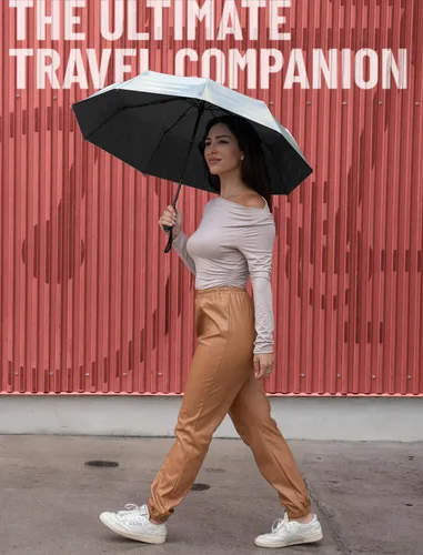 Miniatura 120 de REPEL Windproof Travel Umbrella - Compact & Withstands Winds up to 85MPH , Strongest Premium Auto Folding Umbrella for Rain and Sun - Durable, Light