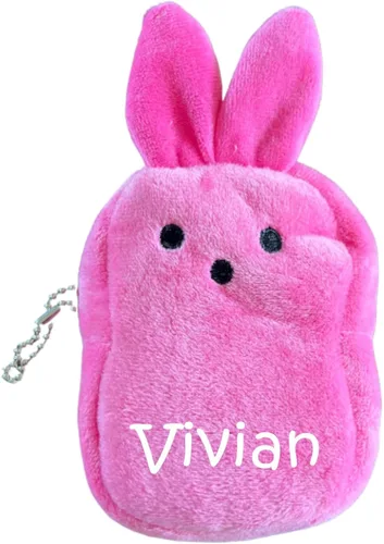 Miniatura 7 de Cesta de Pascua personalizada, tarjeta de regalo o soporte para dinero, idea de regalo de conejo (azul)