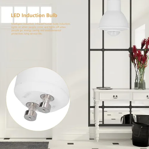 Miniatura 9 de Dioche GU10 Bombilla LED Infrarroja Sensor de Movimiento Luz 5W 500LM Luz Blanca Ahorro de Energía Cuerpo Sensing Bombilla para Pasillo Cocina Sala