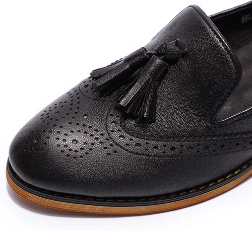 Miniatura 3 de Mona Flying - Mocasines de cuero planos informales para mujer