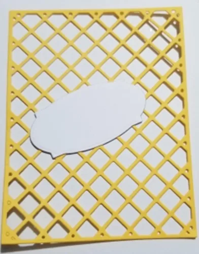Miniatura 5 de hinana Plantillas troqueladas de metal rectangulares, marco de encaje de red, plantillas cortadas para manualidades, álbumes de recortes, álbumes
