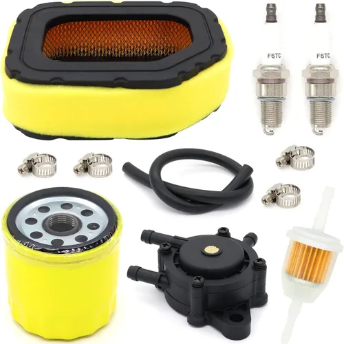 Filtro de aire 3208303 - Kit de afinación de cortacésped para motor Kohler SV730 SV735 SV740 SV810 SV820 SV830 con bomba de filer, reemplaza el