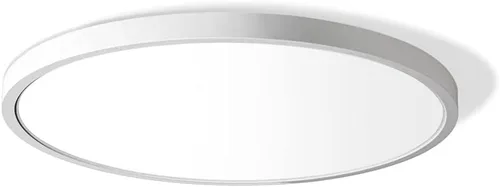 Miniatura 14 de LightingWill - Lámpara de techo LED de 7 pulgadas con montaje empotrado, 4000K blanco natural, 1500LM, 12W, lámpara de techo redonda moderna