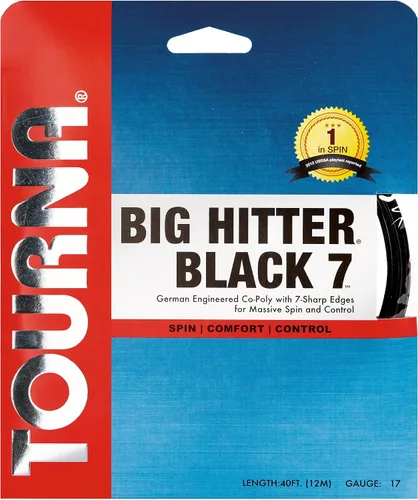 Miniatura 7 de Tourna Big Hitter Black7 Ultimate Spin Poliéster Poliéster