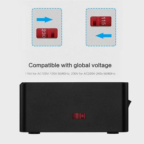 Miniatura 3 de Topping Fuente de alimentación lineal P50 - 5V 1A y 15V 1A de ruido ultra bajo para audio HiFi Topping D50III/DX3 Pro+/E50/A50III Negro