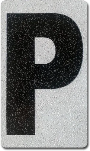 Miniatura 108 de Despegar y pegar individuales, números y letras de aluminio reflectantes, se adhiere al hormigón, madera, metal, azulejos, ladrillo, vidrio