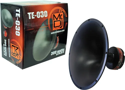 Mr. Dj TE-030 Tweeter Piezo Bocina Piezoeléctrica P.M.P.O de 12 pulgadas y 300 vatios