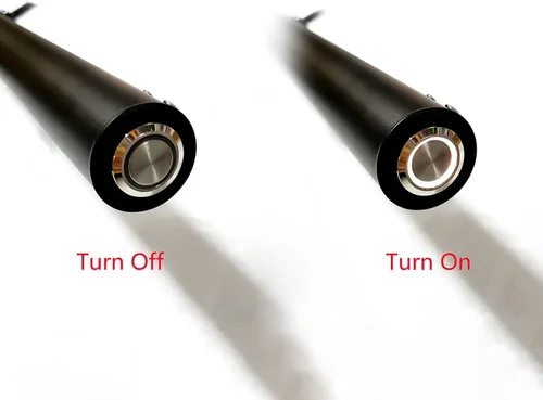 Miniatura 5 de Calentador de toallas eléctrico, toallero térmico con 3 ganchos, interruptor LED de acero inoxidable 304, calentador de toallas de baño montado