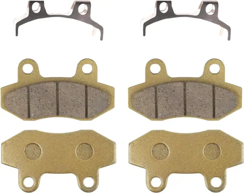 2 pares de pastillas de freno de disco delantero para motocicleta, compatibles con scooter chino Taotao 150 estilo largo go kart Gy6 49cc 50cc 125cc