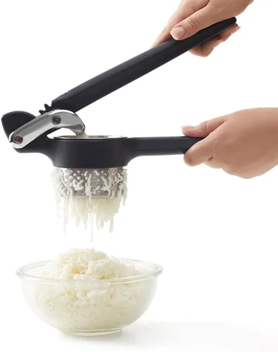 Miniatura 9 de Chef’n FreshForce. Prensador de patatas, pasapuré y prensa de verduras – Rallador de patatas de alta resistencia con mecanismo de doble engranaje