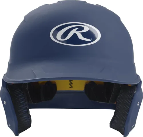 Miniatura 22 de Rawlings Casco de bateo de béisbol MACH Mate Tallas JR y SR Múltiples colores bermellón brillo