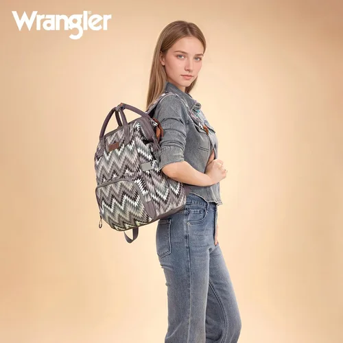 Miniatura 7 de Montana West Wrangler Callie Mochila de Pañales con Estuche para Chupete, Bolsa para Biberón, Conjunto de Bolsa de Viaje Multifuncional para Bebé