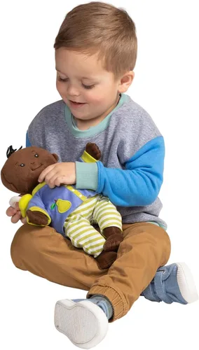 Miniatura 6 de Manhattan Toy Baby Stella - Muñeca de bebé marrón suave de 15 pulgadas Soft, First Doll