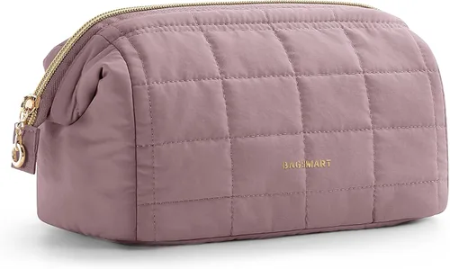 Miniatura 26 de Bagsmart - Estuche de Maquillaje para Viaje, Neceser de Artículos de Aseo Personal, Bolsa de maquillaje
