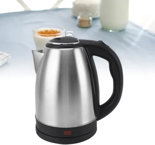 Miniatura 5 de Zerodis Hervidor eléctrico, hervidor de té de ebullición rápida de 2 litros con forro de acero inoxidable, apagado automático, caldera de agua