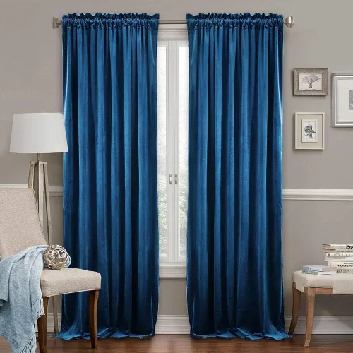 Miniatura 103 de RYB HOME Cortinas de terciopelo verde oliva de 72 pulgadas de largo, cortinas opacas con aislamiento térmico, tratamiento de ventana, decoración