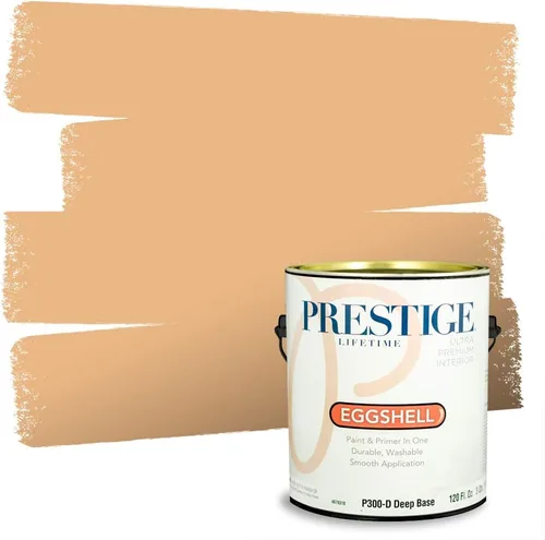 Miniatura 59 de PRESTIGE Pintura exterior e imprimación en uno, bronceado Aberdeen, plano, 1 galón