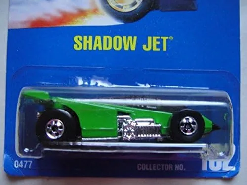 Miniatura 2 de Hot Wheels Green Shadow Jet # 182 All Blue Card