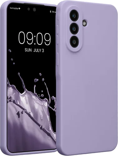 Miniatura 49 de kwmobile Funda compatible con Samsung Galaxy A13 4G - Funda delgada de silicona TPU - Acabado suave al tacto - Amarillo radiante