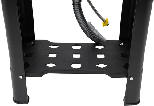 Miniatura 7 de Fregadero de lavandería de plástico independiente con tabla de lavadero, fregadero utilitario para interiores y exteriores, kit de drenaje
