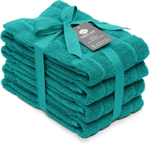 Miniatura 8 de Toallas de cocina 100% algodón de terry Mellow Buff, paquete de 4, 16 x 26 pulgadas, toallas de cocina súper suaves y absorbentes, perfectas