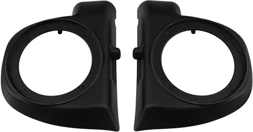 Miniatura 7 de TCMT Cajas de altavoces de carenado inferior de 6.5 pulgadas, color negro mezclilla para Harley Touring CVO Street Glide Road Glide Electra Glide