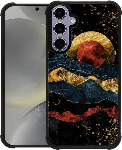 Miniatura 72 de ZHEGAILIAN Funda compatible con Samsung Galaxy S22 Ultra, funda de vidrio orgánico para niñas, mujeres y hombres, diseño de cuatro esquinas, Cabeza