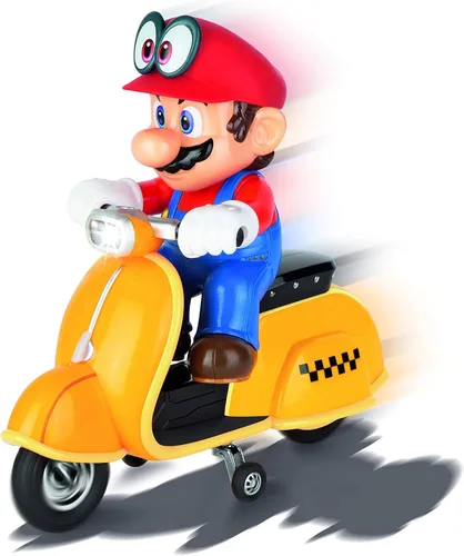 Miniatura 2 de Carrera RC Vehículo Con Licencia Oficial de Super Mario Odyssey Scooter 2.4 Ghz Control Remoto por Radio