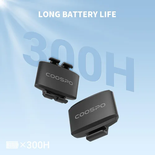 Miniatura 8 de COOSPO Speed/Cadence Sensor BK9 for Indoor/Outdoor Cycling, Bluetooth 5.0 ANT+ Wireless Cycling RPM Cadence Speed Sensor BK9 Set Cadence Speed