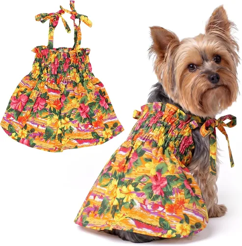 Miniatura 14 de Parisian Pet Chambray - Vestido para perro - Ligero sin mangas para perro, niña, talla XS Chambray en general
