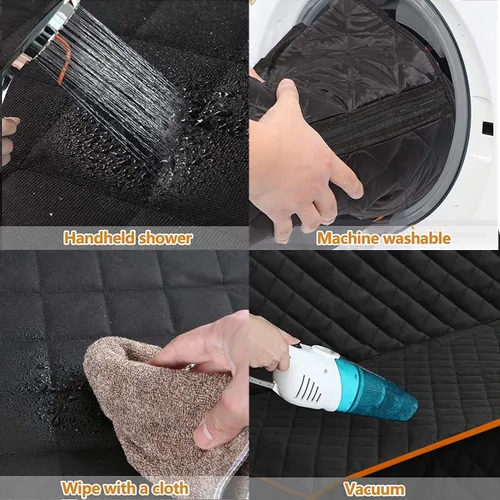 Miniatura 4 de Forro de carga para SUV para perros, funda de asiento de automóvil para mascotas, cubierta de carga impermeable, tapete para asiento de perro