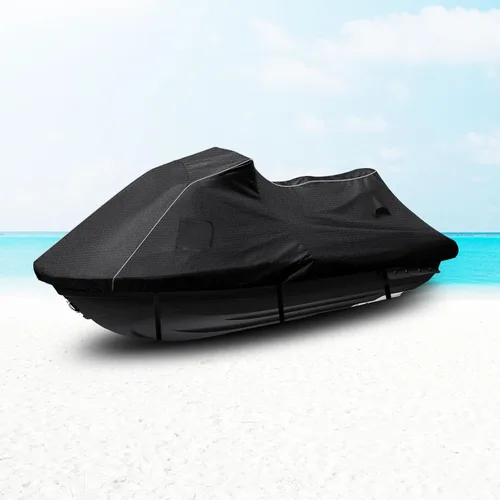 Miniatura 16 de Funda impermeable para moto acuática, ajuste personalizado para Sea-doo Spark3up Spark Trixx 3up, 600D Oxford a prueba de rayos UV, remolcable