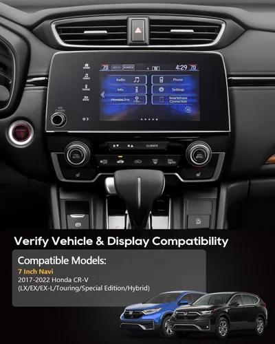 Miniatura 2 de LFOTPP Protector de pantalla para Honda CRV 2022 - CRV (EX/EX-L/Touring) 2018-2022 Pantalla táctil de 7 pulgadas [ClarityHD +] 2018 2019 2020 2021