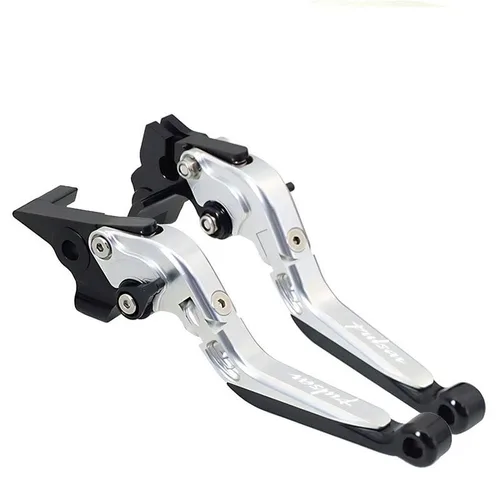 Miniatura 8 de NIKKHO Palanca de embrague de freno para BA & JAJ PULSAR200/NS200 PULSAR135 Pulsar 200 NS200 RS200 A motocicleta CNC aluminio plegable ajuste
