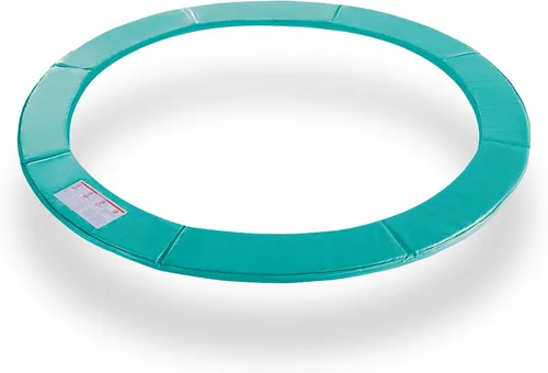 Miniatura 8 de ExacMe Almohadilla de repuesto para trampolín de 16, 15, 14, 13, 12, 10, 8 pies, cubierta de resorte de seguridad impermeable, almohadilla de marco