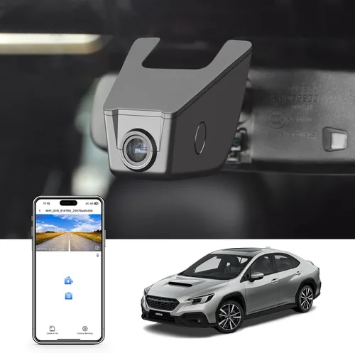 Mangoal Cámara de tablero 4K para Subaru WRX 2019 2020 2021 2022 2023 2024 2025, Base Limited Premium TR GT, etc., aspecto OEM integrado, video UHD