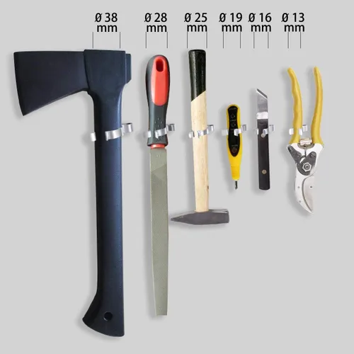Miniatura 2 de 3-H Paquete de 2 soportes para ganchos de barco, clips de resorte de 1 1/2 pulgadas, 4 unidades, clips de rizo de resorte de 5/8 pulgadas
