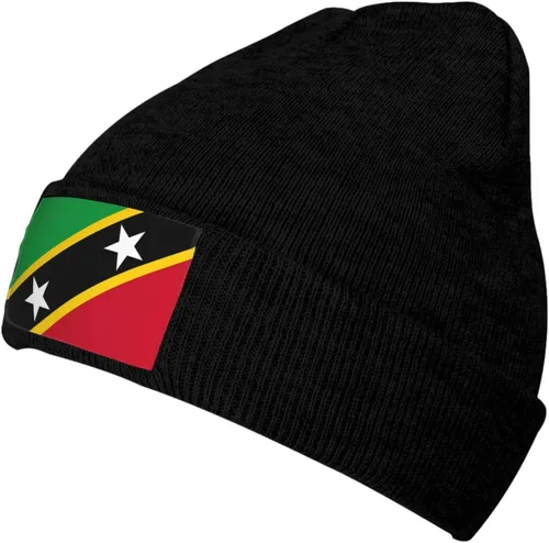 Miniatura 26 de Gorro de punto nacional para invierno y otoño, gorros para hombres y mujeres, gorro cálido con puños, gorro de esquí suave unisex