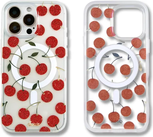 Miniatura 204 de Sonix x Sanrio - Funda para iPhone 15 Pro, compatible con MagSafe, probada en caídas de 10 pies, adivinador Kuromi