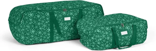 Miniatura 13 de Covermates Keepsakes - Bolsa de duffle para guirnaldas de protección superior, poliéster duradero, asas reforzadas, caben guirnaldas de hasta 25