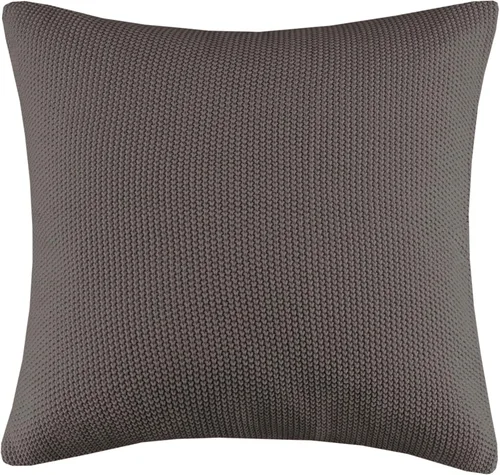 Miniatura 9 de Ink+Ivy Bree - Funda de almohada de punto de textura suave, funda decorativa europea, diseño de estilo de vida de cabaña para sofá, cama, sala