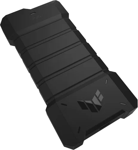 Miniatura 13 de ASUS TUF Gaming A2- Carcasa SSD portátil USB-C 3.2 Gen 2x2, Dual M.2 NVMe PCIe y SATA, resistencia a caídas MIL-STD-810H, resistencia al agua y al