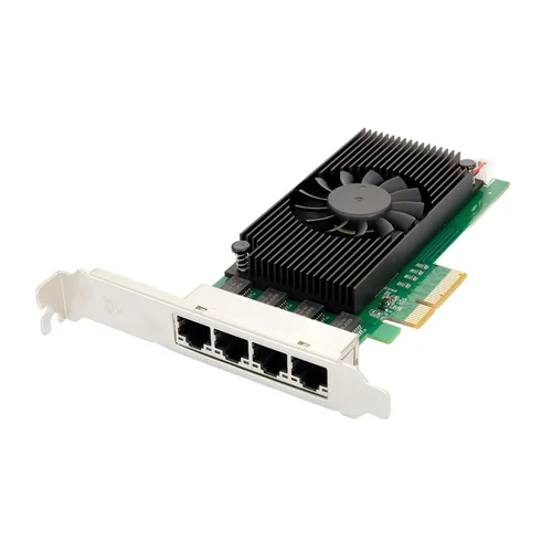 Miniatura 19 de IO CREST Tarjeta Ethernet de 4 Puertos Gigabit M.2 Clave M+B SI-PEX24092
