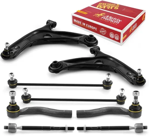 Miniatura 117 de Metrix Premium Chassis Parts - Kit de suspensión delantera de 10 piezas para BMW X5 2007-2013, BMW X6 2008-2014, reemplazo, fabricado en Europa
